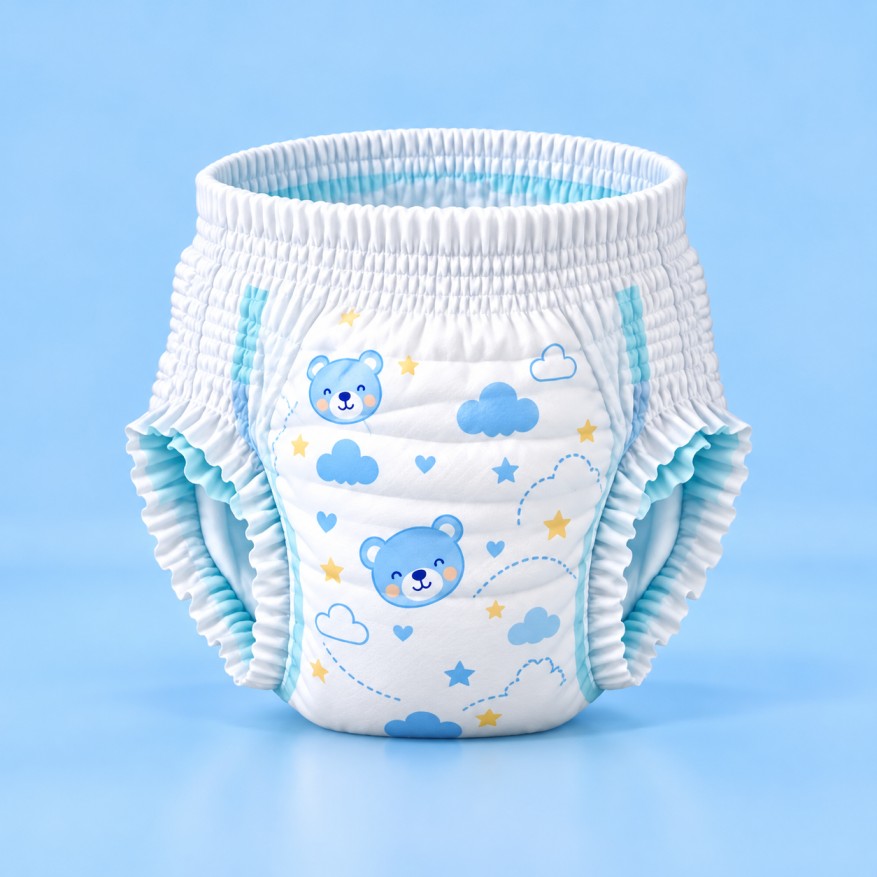 Besure Pant Baby Diaper -4pcs - small