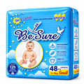 Besure Newborn Baby Diaper - 48pcs - Small